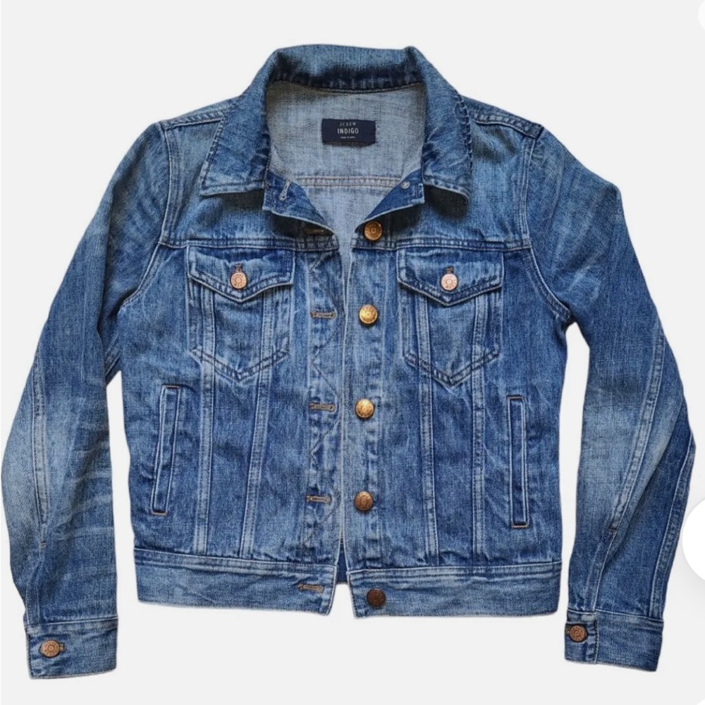 Jcrew Indigo Denim Jacket